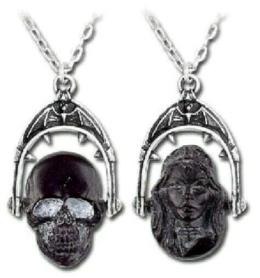 Headstone Pendant Pewter ALCHEMY GOTHIC