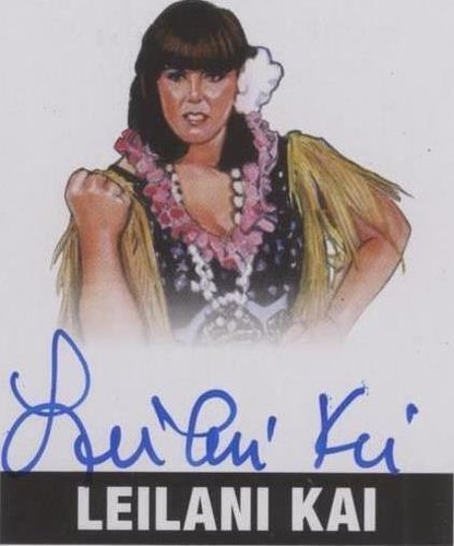 2017 Leaf Originals Wrestling - Leilani Kai #LK1