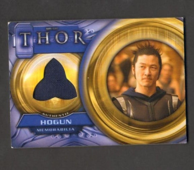 HOGUN COSTUME CARD F7 THOR TRADING CARDS 2011 UPPER DECK