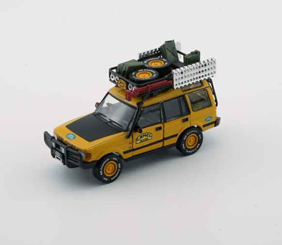 BM Creations 1998 Land Rover Discovery 1 - Camel - RHD 1:64 Diecast Car 64B0194