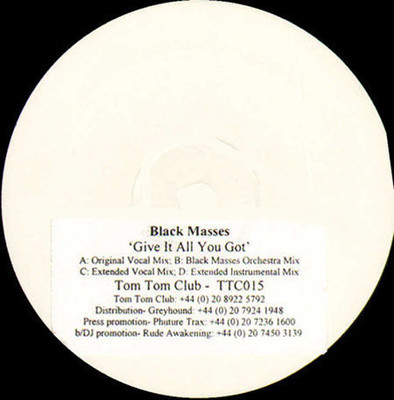 BLACK MASSES - You Setzen IN Smile On My Face - Tom-Tom Club