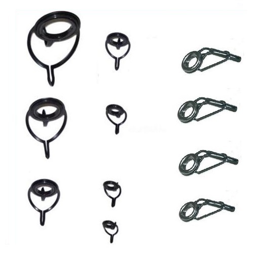 MPF Fishing Replacement Rod Rings / Tip Rings Various Sizes Repair
