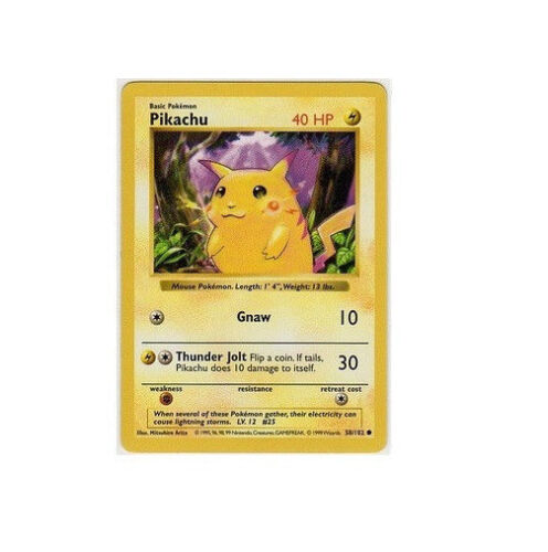 Pikachu Lv.12 60HP 2016 Collectible Trading Card No. 35/108 Pikachu Lv.12 60HP 2016 Collectible Trading Card No. 35/108