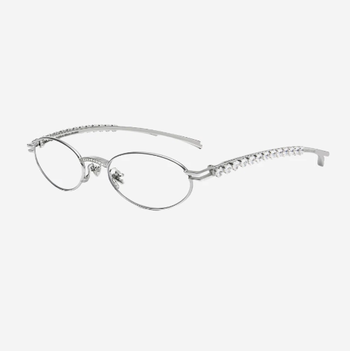 Pre-owned Gentle Monster X Jennie Jentle Salon Barrette 02 Silver Metal Clear Korea/fedex