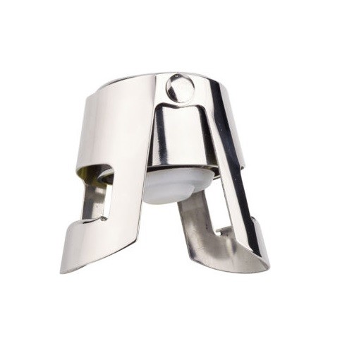 Tappo Per Bottiglie Acciaio Inox Ermetico Vino Spumante Bottle Stopper moc