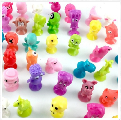 Marine Land Strange Monster Small Animal Dolls Sucker Action Figures Kids Toy