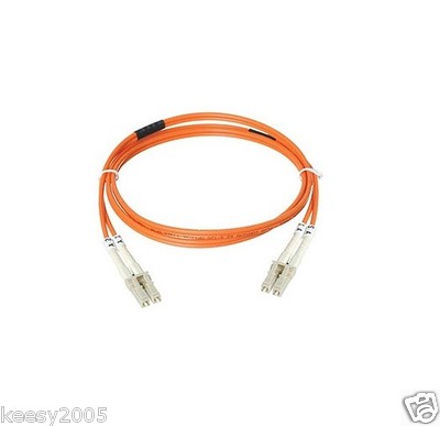 1m OM1 LC to LC Fiber Optic Patch Cable Multimode Duplex Orange 62.5/125 -09875