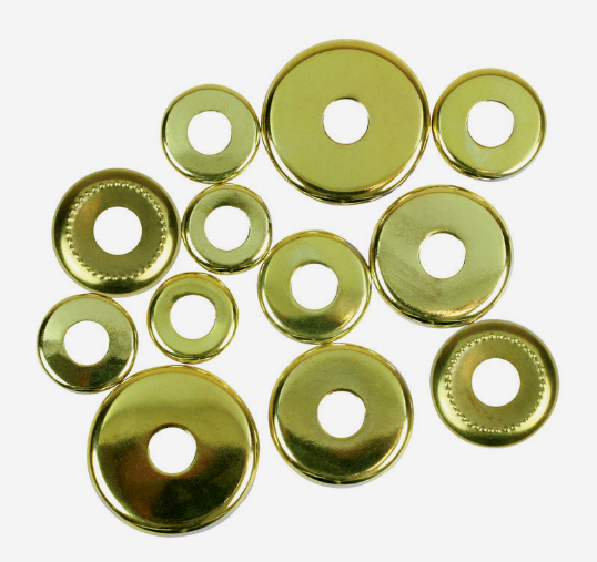 Jandorf CHECK RINGS 12pk Brass 1/8 IP Assorted Lengths Cover L...