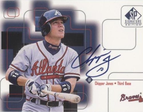 1999 SP Signature Edition - Chipper Jones #CJ