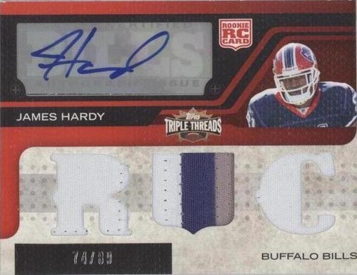 2008 Topps Triple Threads James Hardy #120
