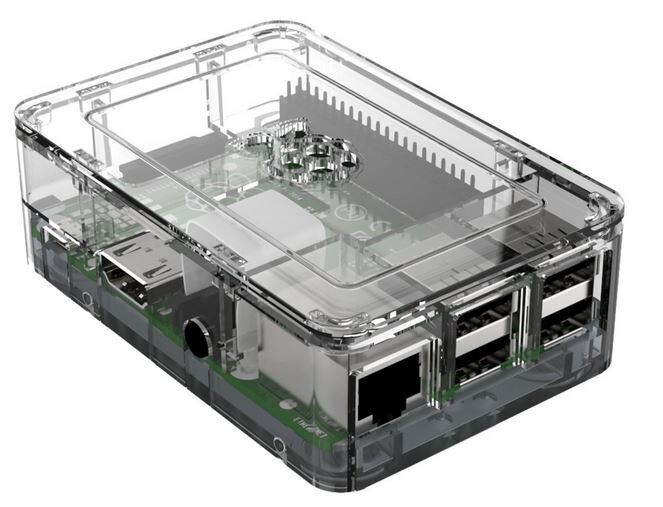 3 Case - Premium Clear - Board/chip Not Included