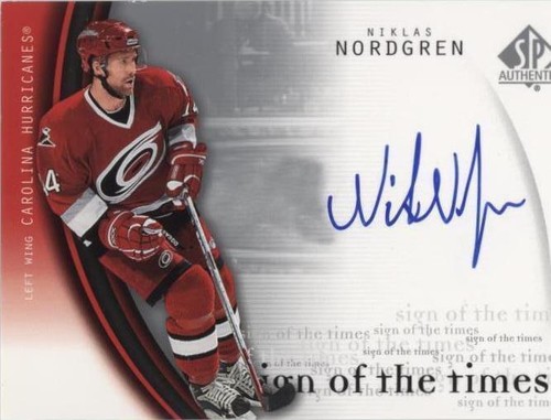 2005-06 SP Authentic - Niklas Nordgren #NN