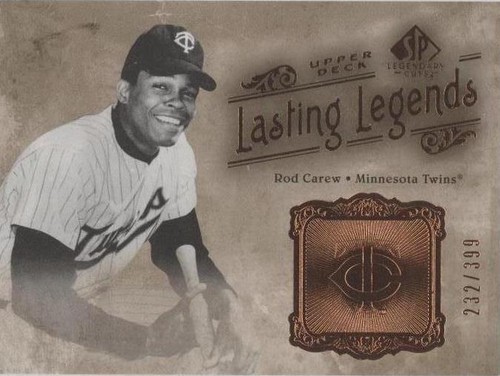 2005 SP Legendary Cuts - Rod Carew #LL-RC