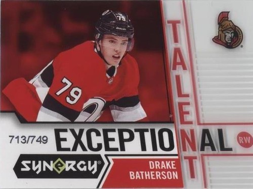 2018-19 Upper Deck Synergy - Drake Batherson #ET-38