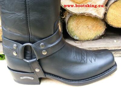SENDRA SENDRA BOOTS 7994 LANGSCHAFT FARMERSTIEFEL BIKERSTIEFEL LEDER GR. 36 BIS 46