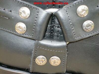 SENDRA SENDRA BOOTS 2380 BIKERBOOTS FARMER STIEFEL SCHWARZ LEDER HANDMADE GR. 38 BIS 47