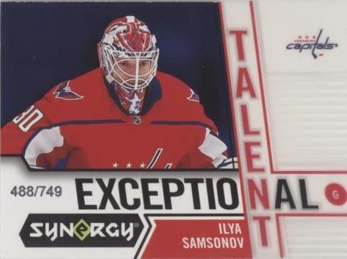 2018-19 Upper Deck Synergy - Ilya Samsonov #ET-22