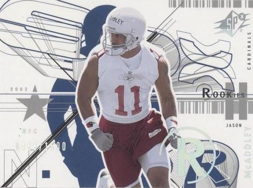 2002 SPx Jason McAddley #92