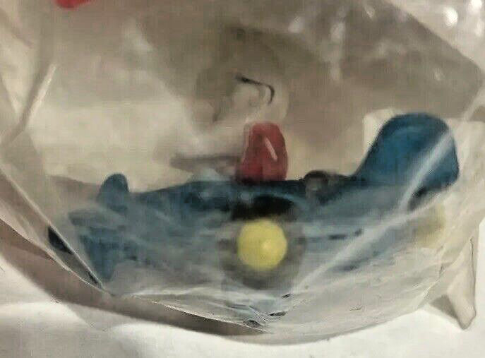 McDonald's Mac Tonight Moon Man Blue Airplane Plane Vintage 1988 SEALED