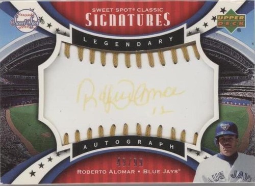 2007 Upper Deck Sweet Spot Classic - Roberto Alomar #SPS-RA