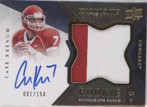 2012 Exquisite Collection Case Keenum #125