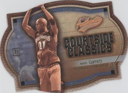 2002-03 Fleer Authentix - Kevin Garnett #12 CC