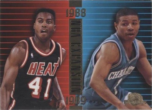 1995-96 Skybox Premium - Muggsy Bogues/Glen Rice #145