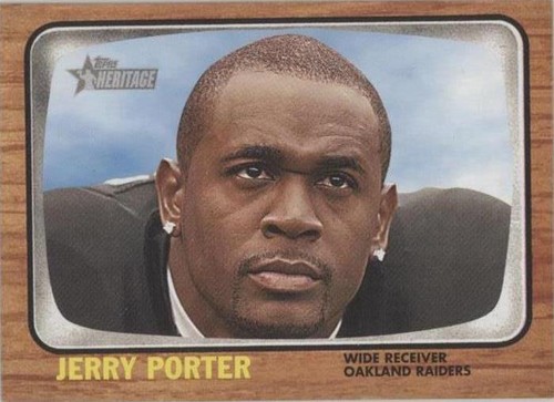 2005 Topps Heritage Jerry Porter #221
