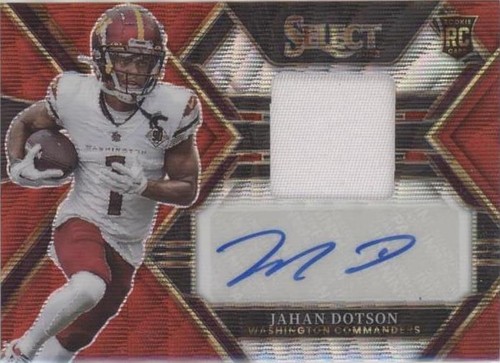 2022 Panini Select Jahan Dotson #RSM-JD