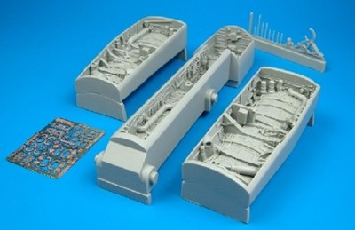 Aires 1/32 F/A18C Wheel Bay For ACY AHM2038