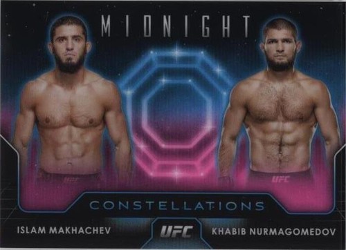 2024 Topps Midnight UFC - Islam Makhachev Khabib Nurmagomedov #CO-1