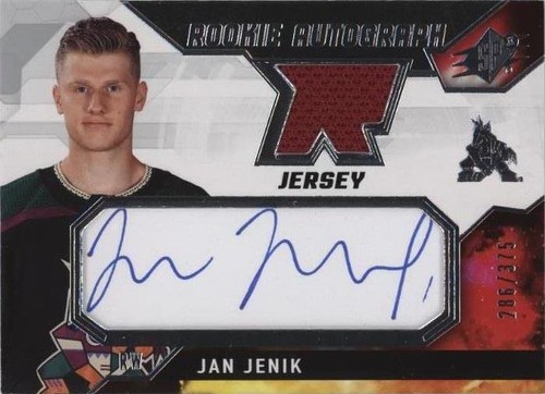 2021-22 SPx - Jan Jenik #JJ