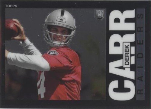 2014 Topps Chrome Derek Carr #18