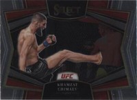 2023 Panini Select UFC - Khamzat Chimaev #12