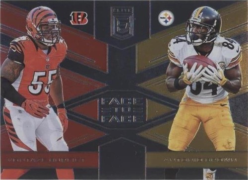 2017 Donruss Elite Antonio Brown Vontaze Burfict #10
