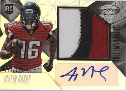 2015 Panini Certified Justin Hardy #207