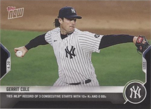2021 Topps Now - Gerrit Cole #151