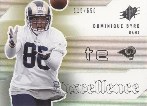 2006 SPx Dominique Byrd #SP-DB