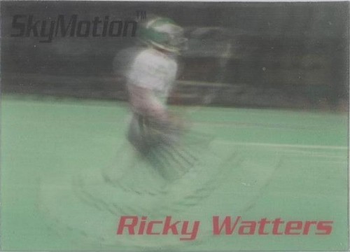 1996 Skybox SkyMotion Ricky Watters #SM56