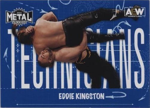 2022 Skybox Metal Universe AEW All Elite Wrestling - Eddie Kingston #TN-15