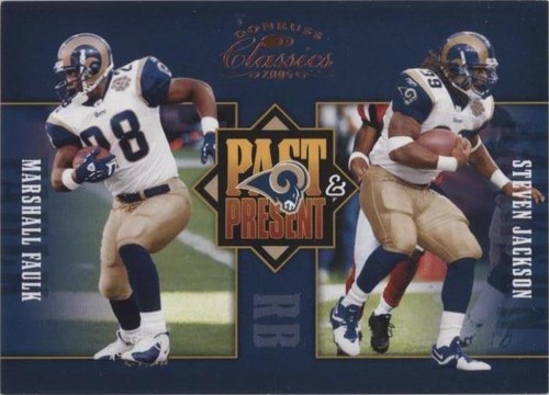 2005 Donruss Classics Marshall Faulk Steven Jackson #PP-24