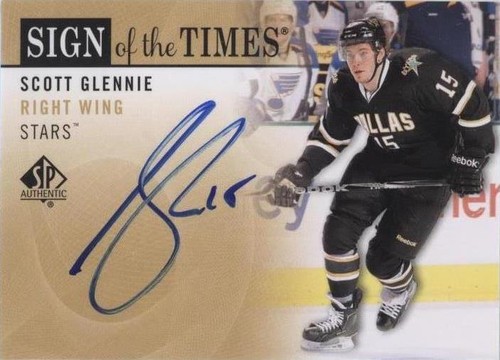 2012-13 SP Authentic - Scott Glennie #SOT-SG