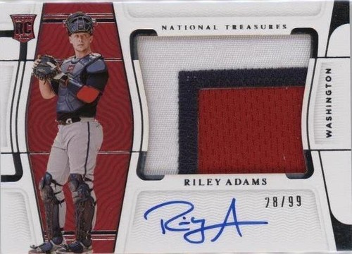 2022 Panini National Treasures - Riley Adams #145