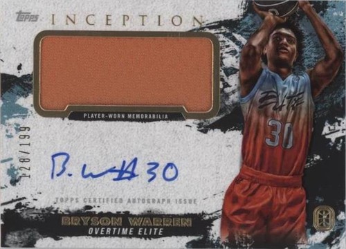 2021-22 Topps Inception OTE Overtime Elite - Bryson Warren #IAPC-BW
