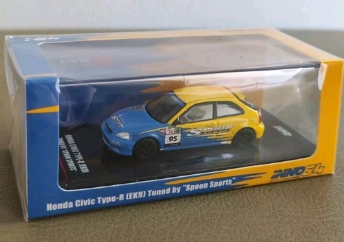ミニカー Inno64 1/64 Spoon Honda Civic TypeR EK9 Inno64 1:64 Honda Civic Type-R EK9 Tuned by 