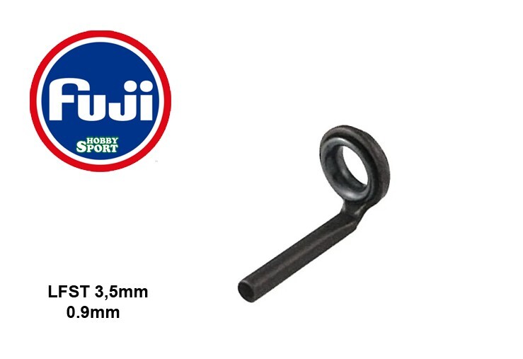 FUJI LFST 2 MICRO PUNTALI NERI  CANNA TREMARELLA  DIAM. PIETRA 3,5mm DIAM. 0,9