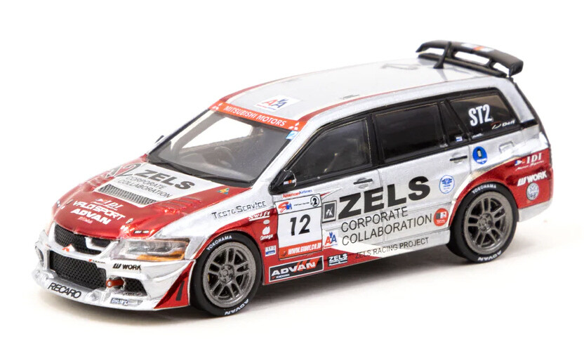 Mitsubishi Starion & Lancer WRX ミニカーセット Tarmac T64-042-06ST12 Mitsubishi Lancer Evolution Wagon