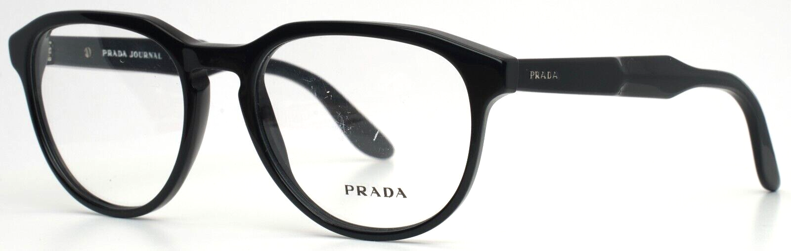 PRADA●オーバーサイズメガネ VPR13ZD 1AB-1O1 PRADA PR 09ZV 1AB1O1 Black Women's 51 mm Eyeglasses | eBay