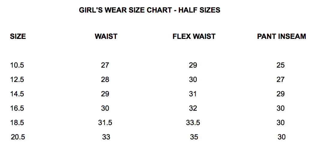 Dickies Khaki School Uniform Pants Girl Stretch Boot Cut Classic Fit-Choos Size