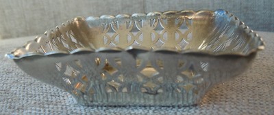 GEBR. FRIEDLANDER Antique Sterling Silver Pierced Dish